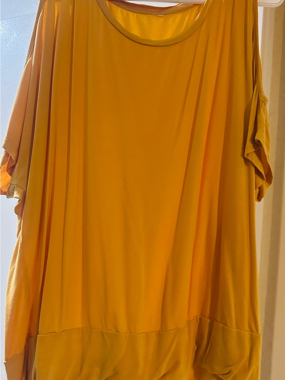 2 Cold-Shoulder Tunic Tops